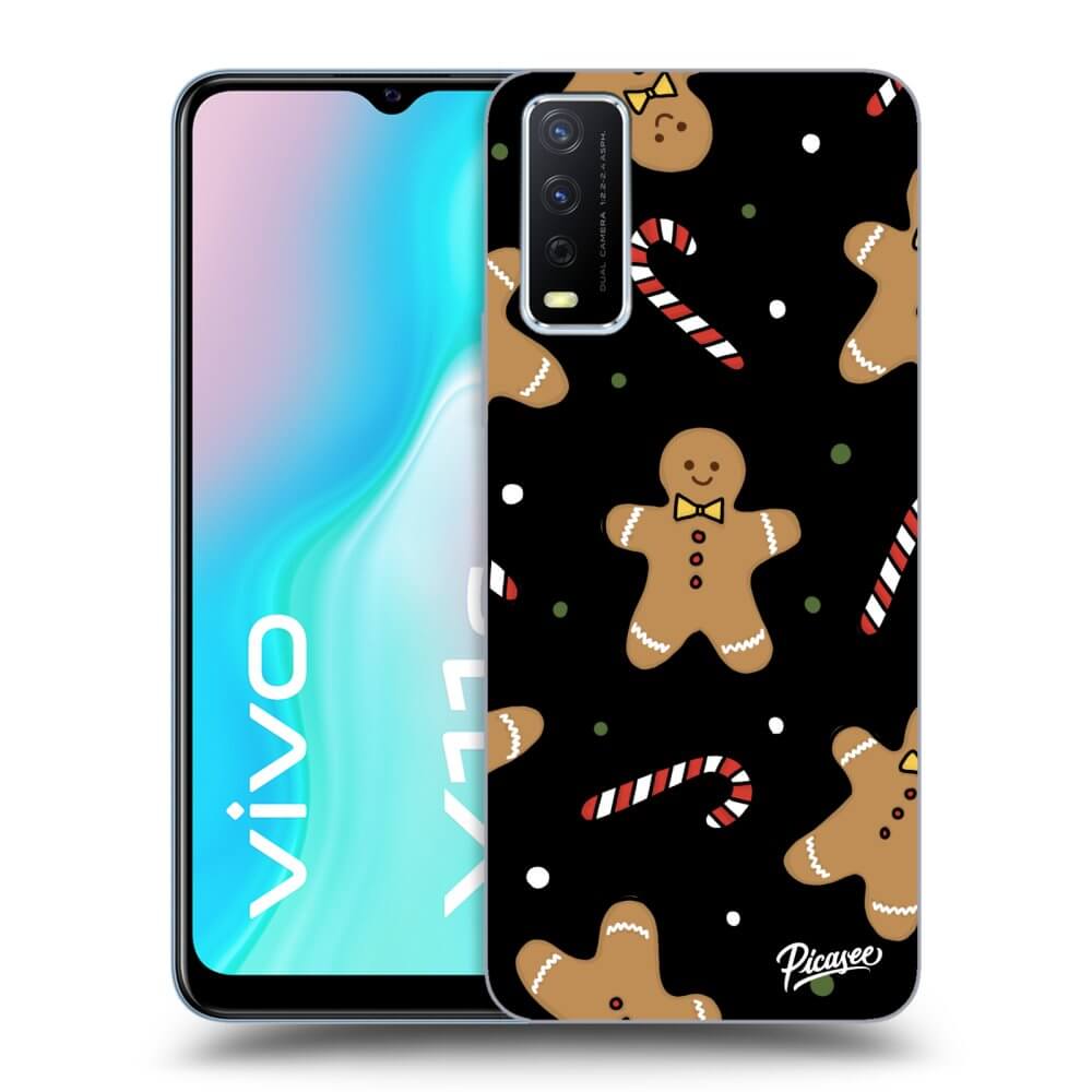 Silikonový černý Obal Pro Vivo Y11s - Gingerbread