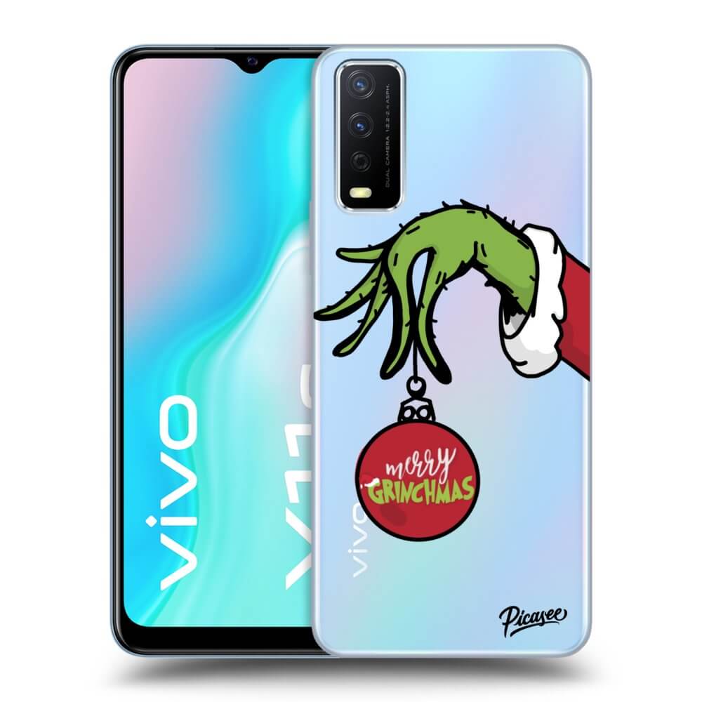 Silikonový Průhledný Obal Pro Vivo Y11s - Grinch