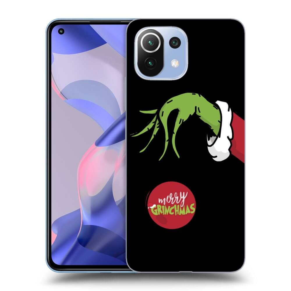 Silikonový černý Obal Pro Xiaomi 11 Lite 5G NE - Grinch