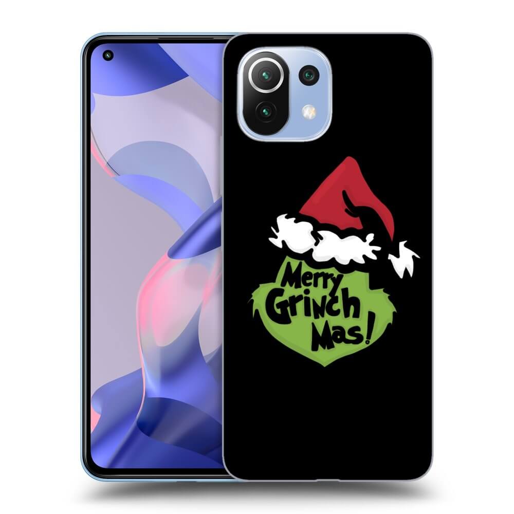 Silikonový černý Obal Pro Xiaomi 11 Lite 5G NE - Grinch 2