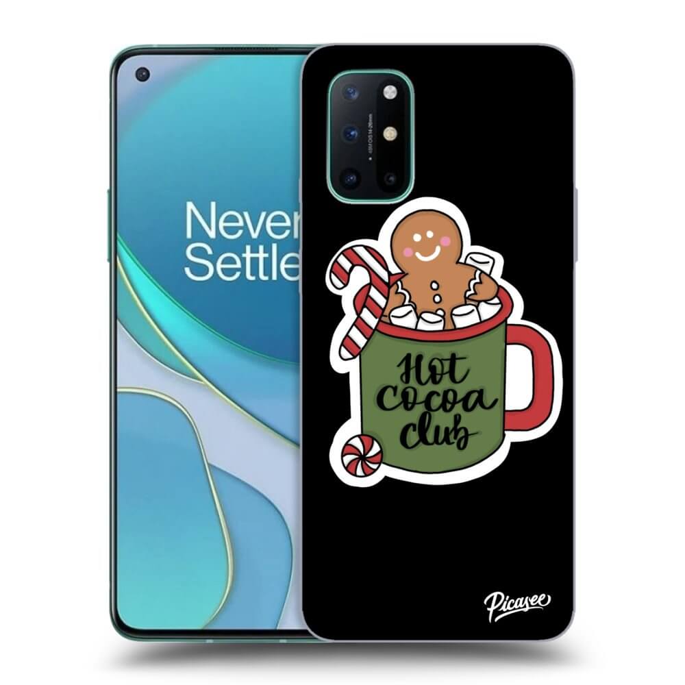 Silikonový černý Obal Pro OnePlus 8T - Hot Cocoa Club