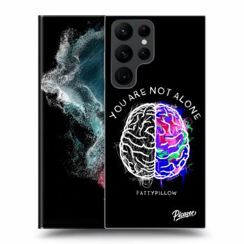 Obal pro Samsung Galaxy S22 Ultra 5G - Brain - White