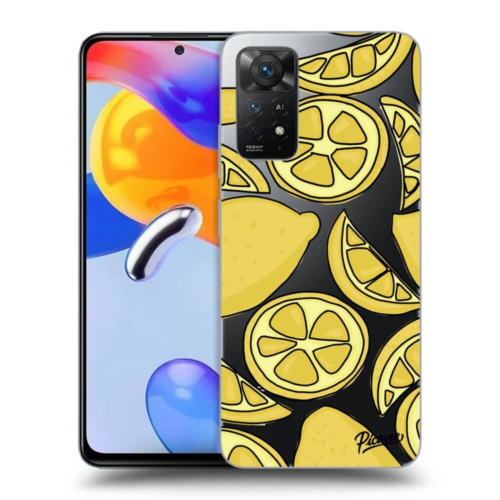 Silikonový Průhledný Obal Pro Xiaomi Redmi Note 11 Pro 5G - Lemon