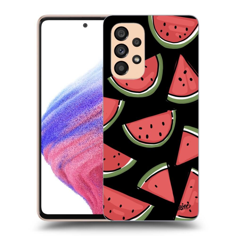 Silikonový černý Obal Pro Samsung Galaxy A53 5G - Melone