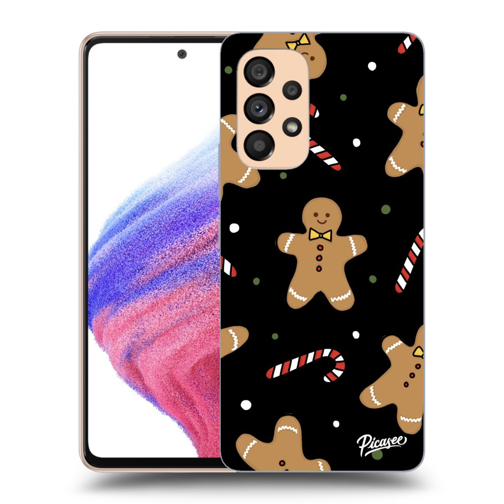 Silikonový černý Obal Pro Samsung Galaxy A53 5G - Gingerbread