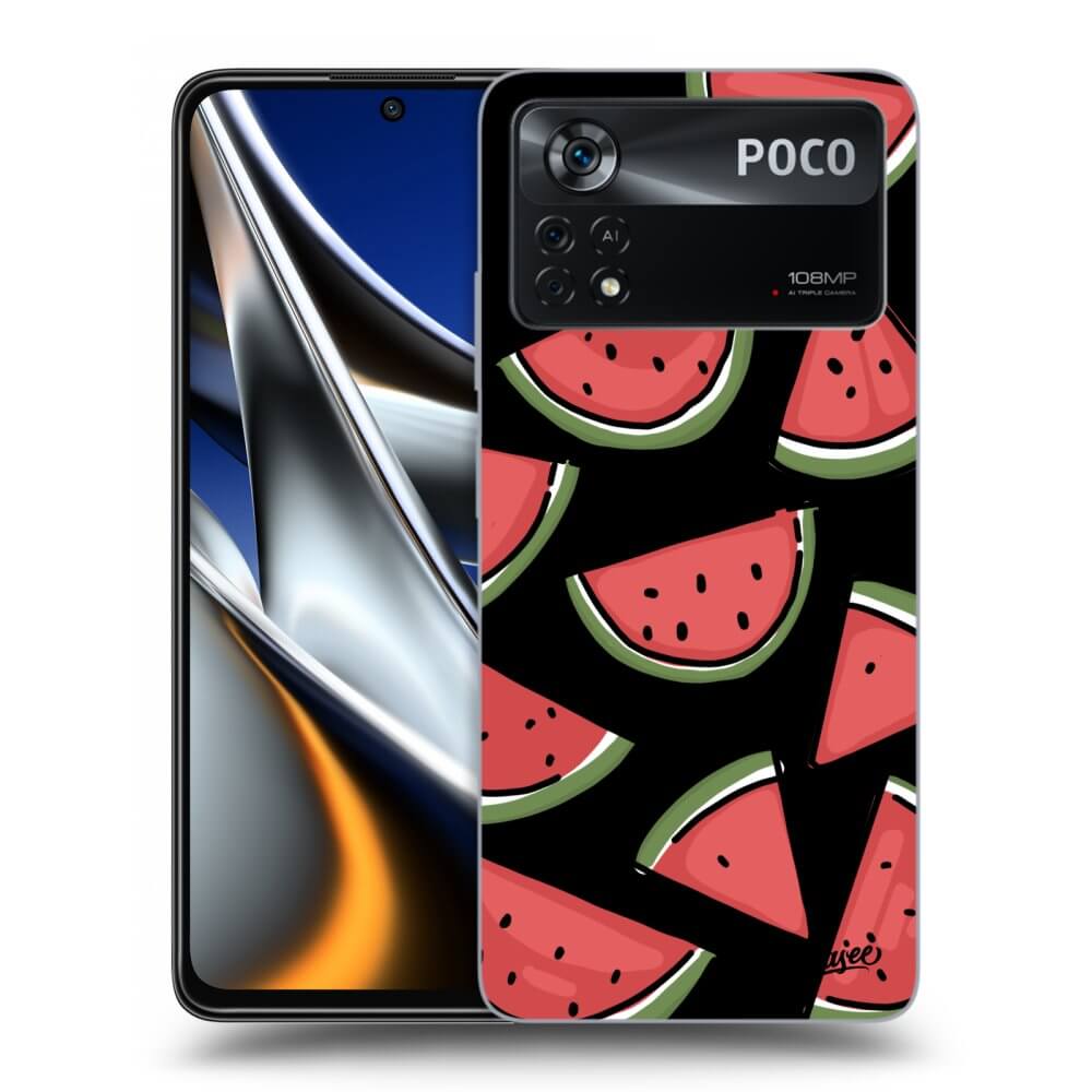 Silikonový černý Obal Pro Xiaomi Poco X4 Pro 5G - Melone