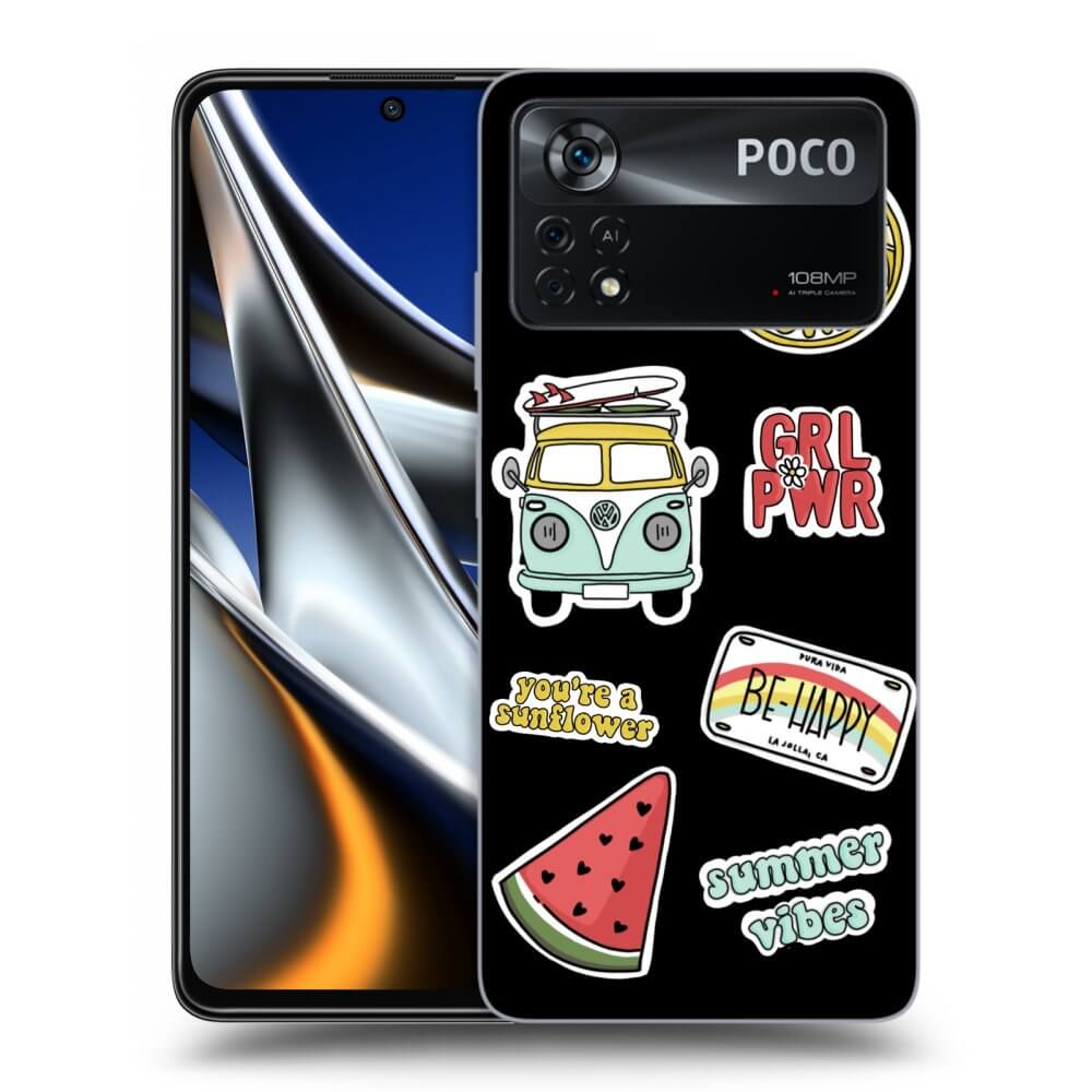 Silikonový černý Obal Pro Xiaomi Poco X4 Pro 5G - Summer