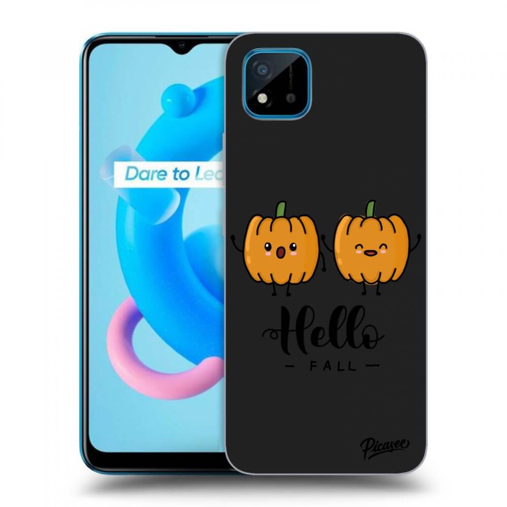 Silikonový černý Obal Pro Realme C11 (2021) - Hallo Fall