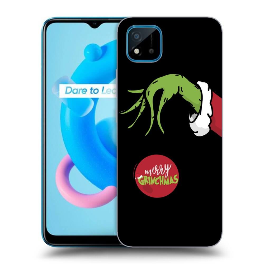 Silikonový černý Obal Pro Realme C11 (2021) - Grinch