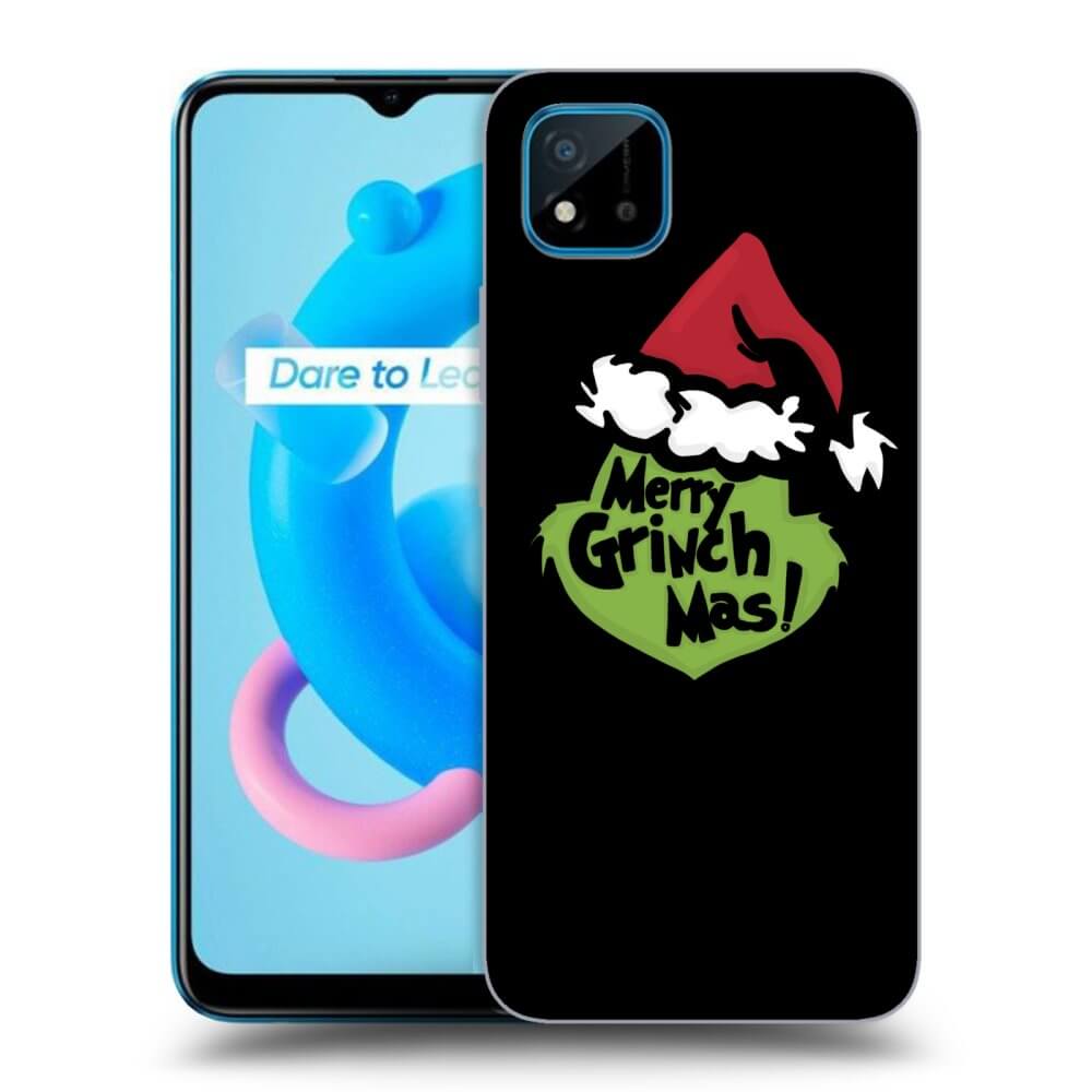 Silikonový černý Obal Pro Realme C11 (2021) - Grinch 2