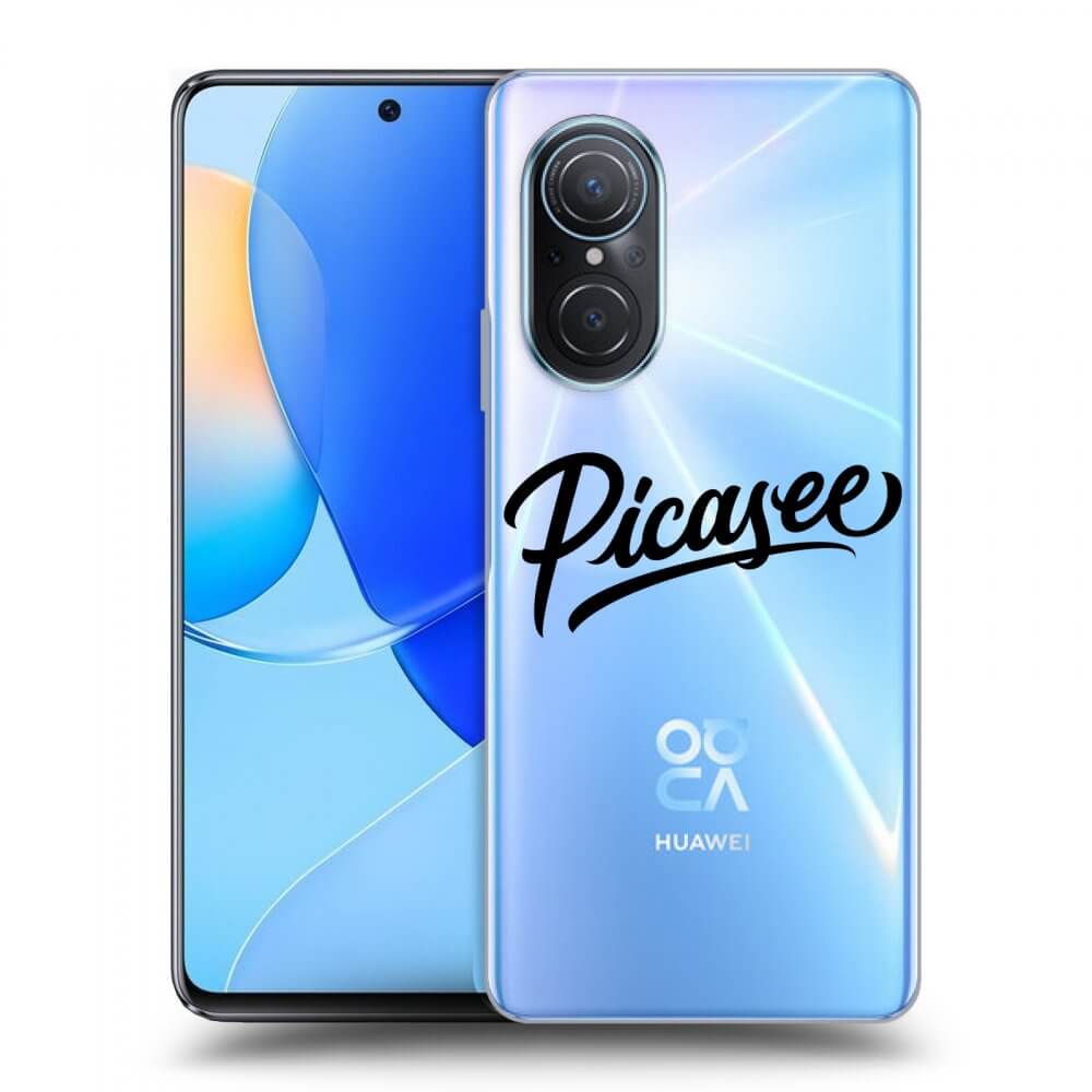 Silikonový Průhledný Obal Pro Huawei Nova 9 SE - Picasee - Black