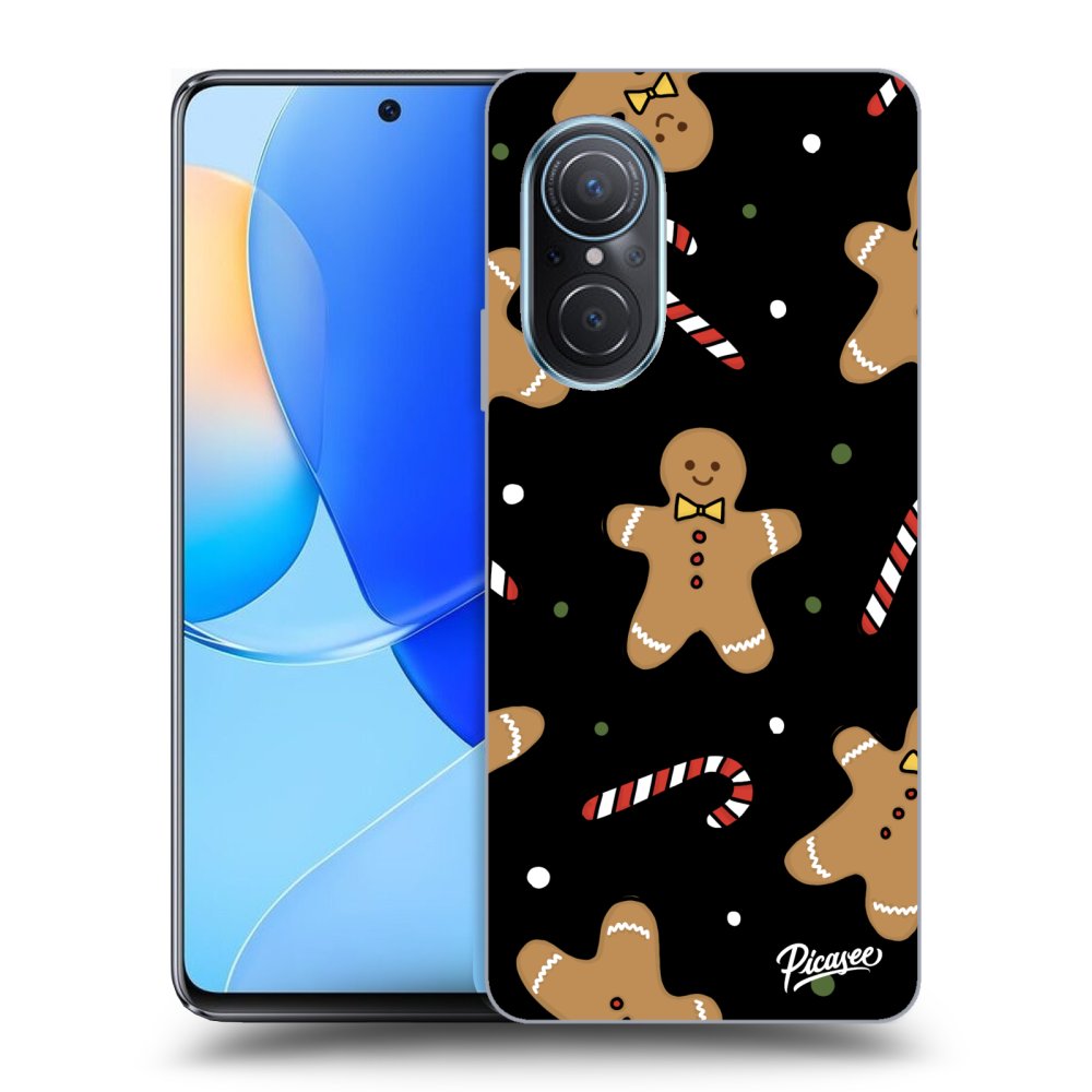 Silikonový černý Obal Pro Huawei Nova 9 SE - Gingerbread