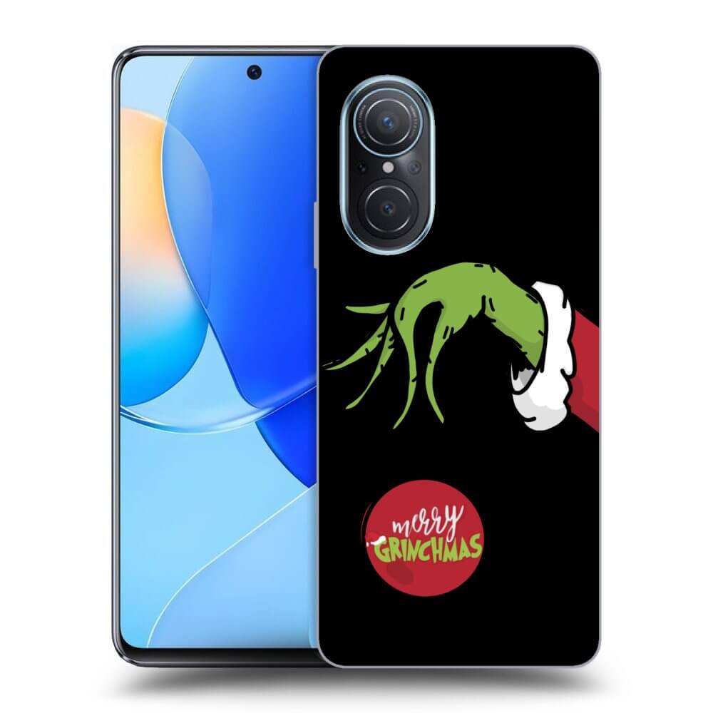 Silikonový černý Obal Pro Huawei Nova 9 SE - Grinch