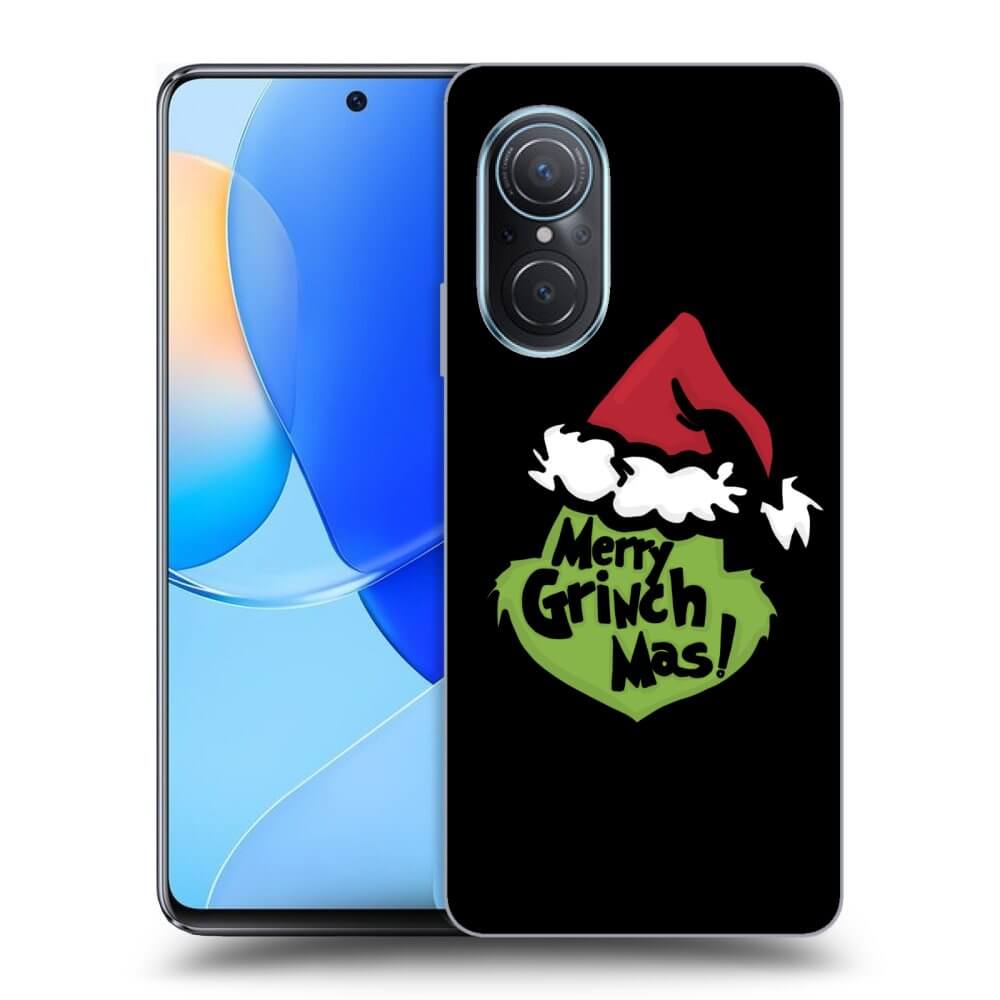 Silikonový černý Obal Pro Huawei Nova 9 SE - Grinch 2