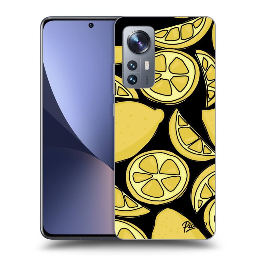 Silikonový černý Obal Pro Xiaomi 12 - Lemon