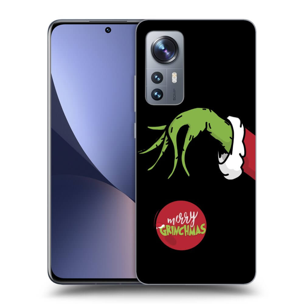 Silikonový černý Obal Pro Xiaomi 12 - Grinch