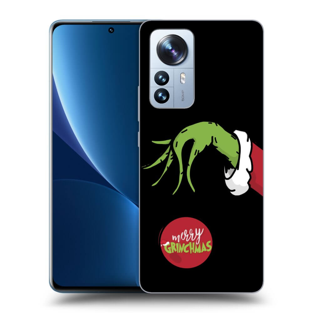 Silikonový černý Obal Pro Xiaomi 12 Pro - Grinch