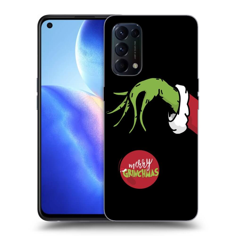 Silikonový černý Obal Pro OPPO Reno 5 5G - Grinch