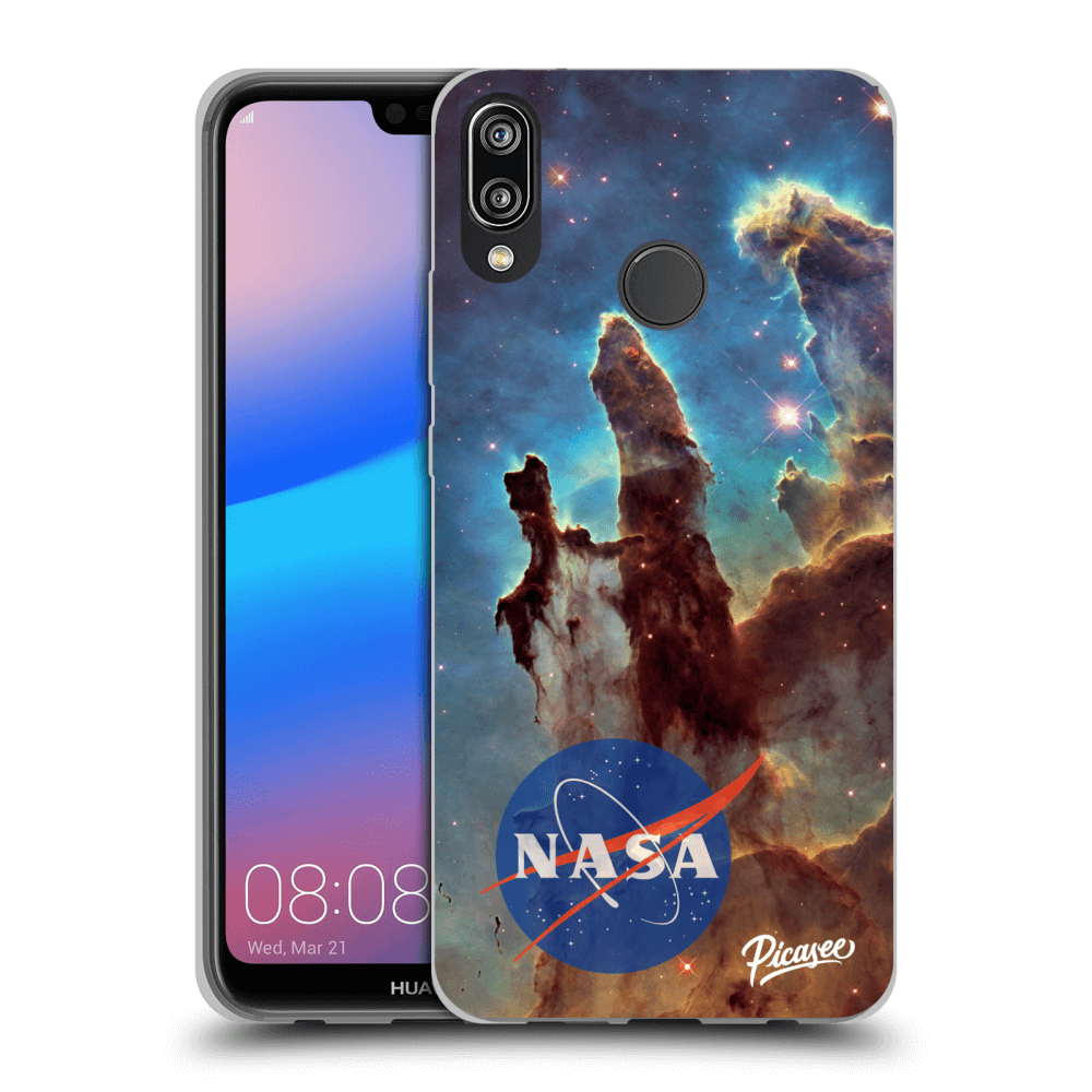 Silikonový Průhledný Obal Pro Huawei P20 Lite - Eagle Nebula