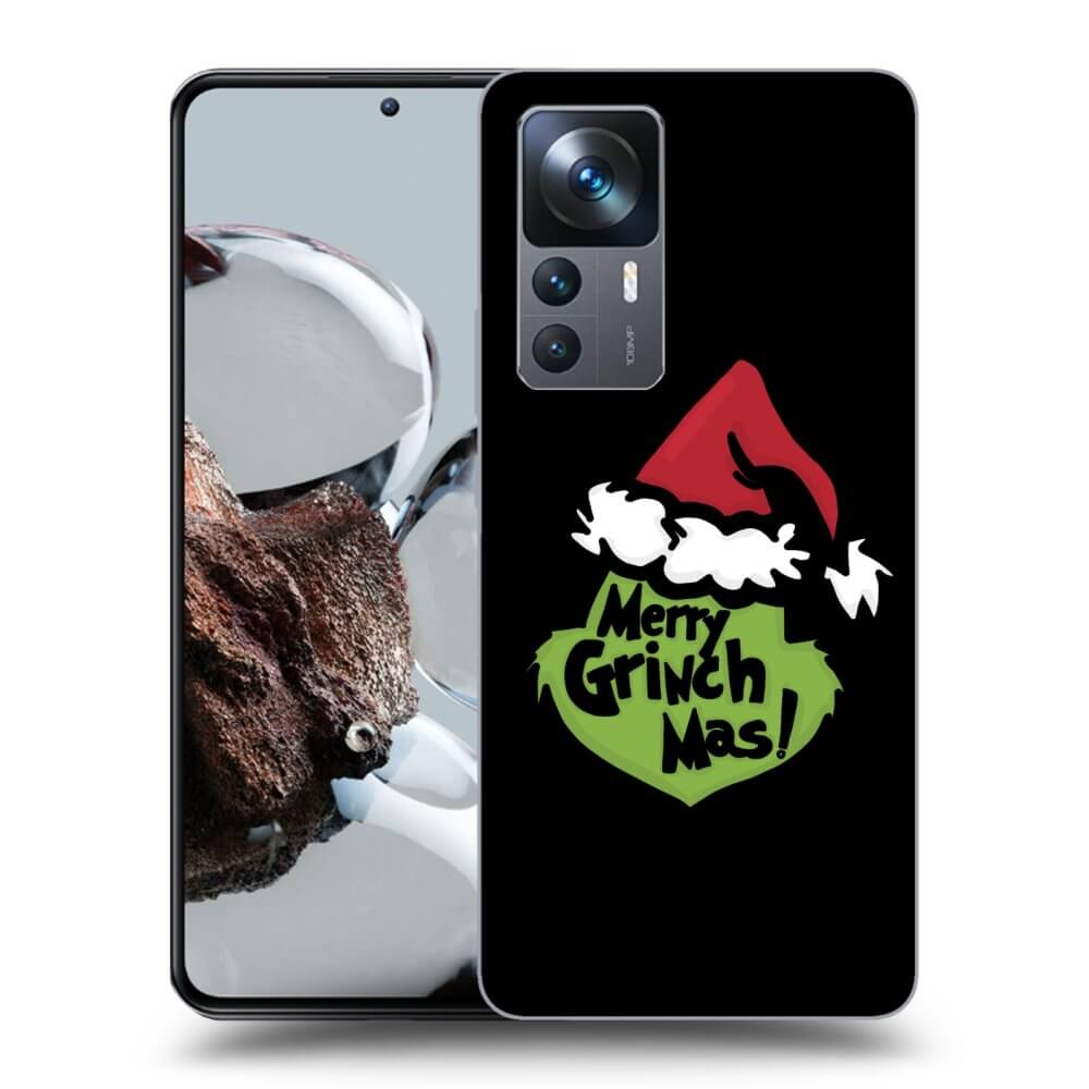 Silikonový černý Obal Pro Xiaomi 12T Pro - Grinch 2