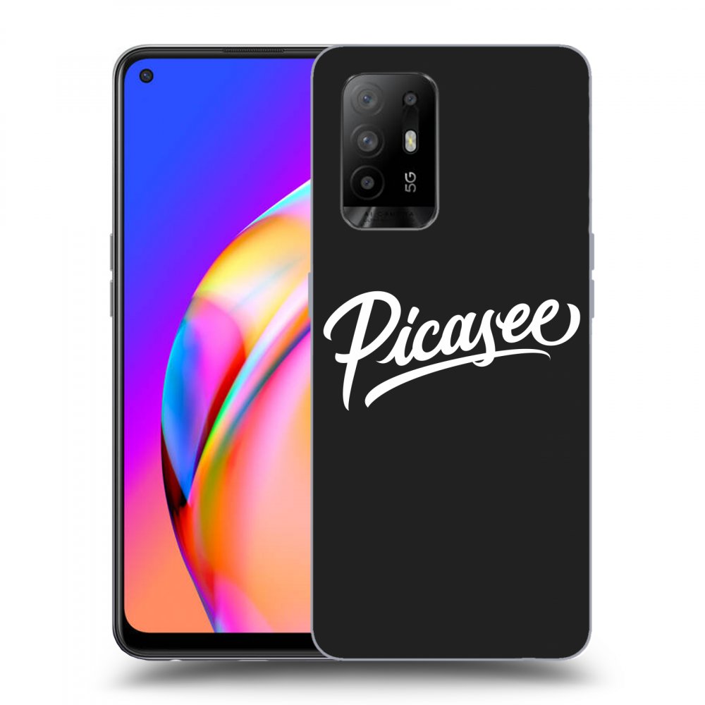 Silikonový černý Obal Pro OPPO A94 5G - Picasee - White