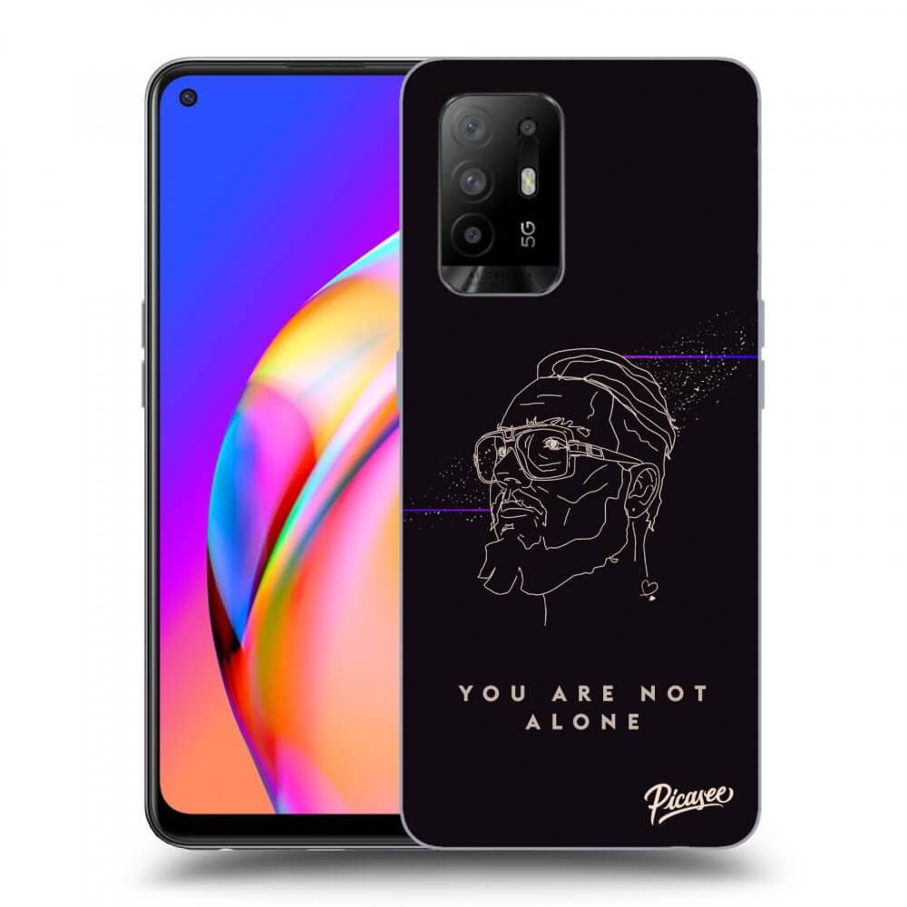 Silikonový černý Obal Pro OPPO A94 5G - You Are Not Alone