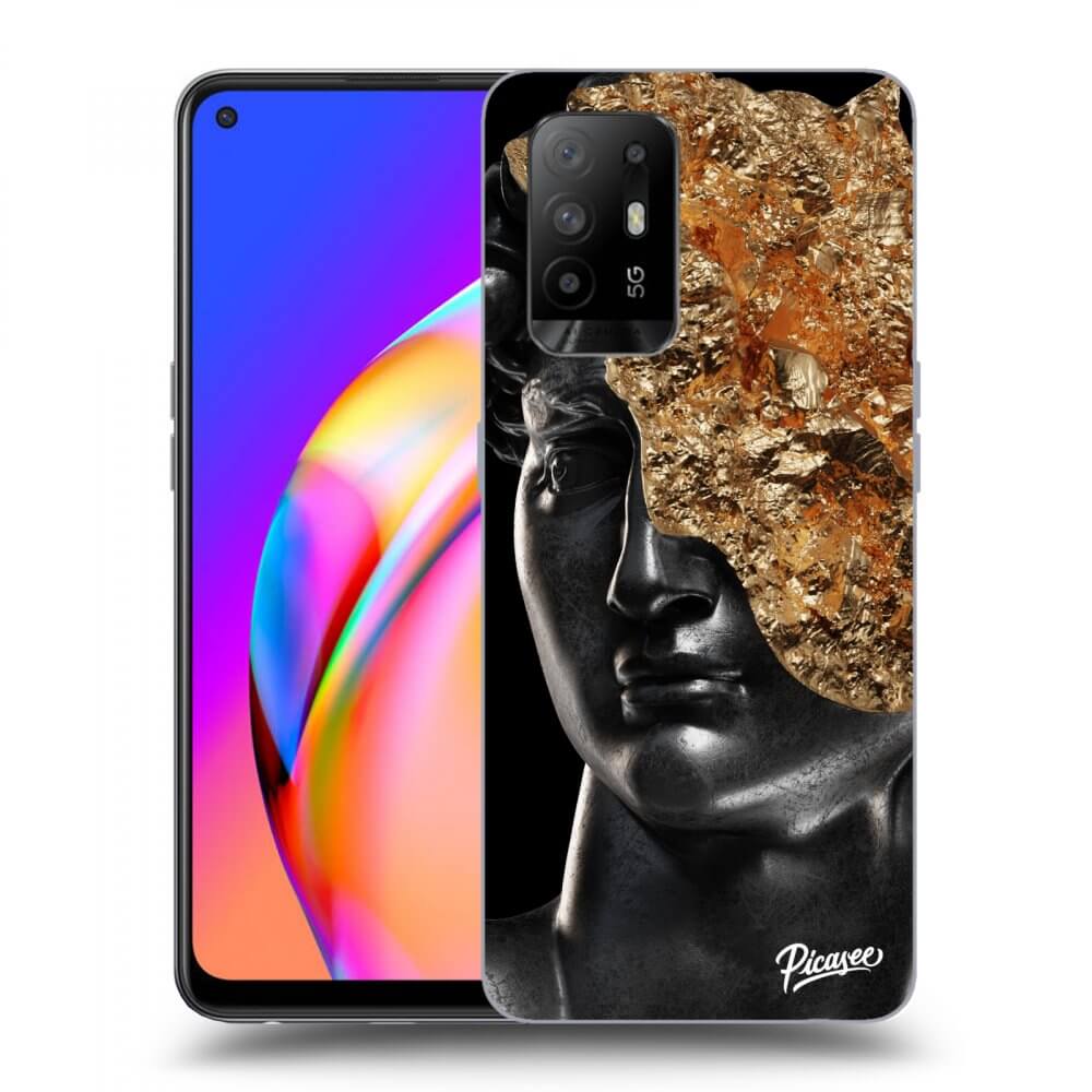 Silikonový černý Obal Pro OPPO A94 5G - Holigger