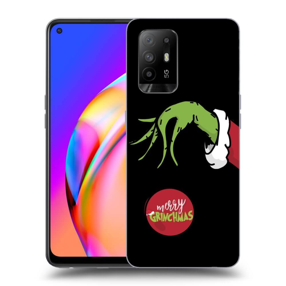 Silikonový černý Obal Pro OPPO A94 5G - Grinch