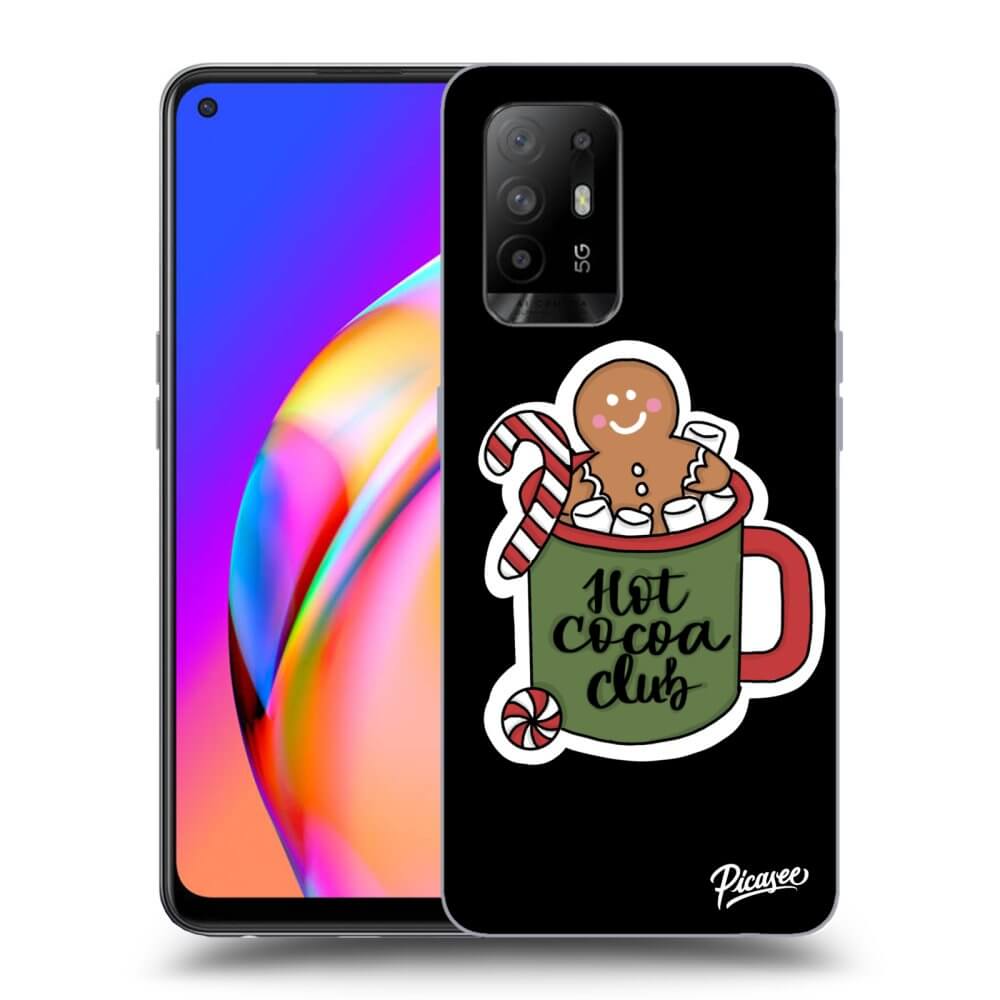 Silikonový černý Obal Pro OPPO A94 5G - Hot Cocoa Club