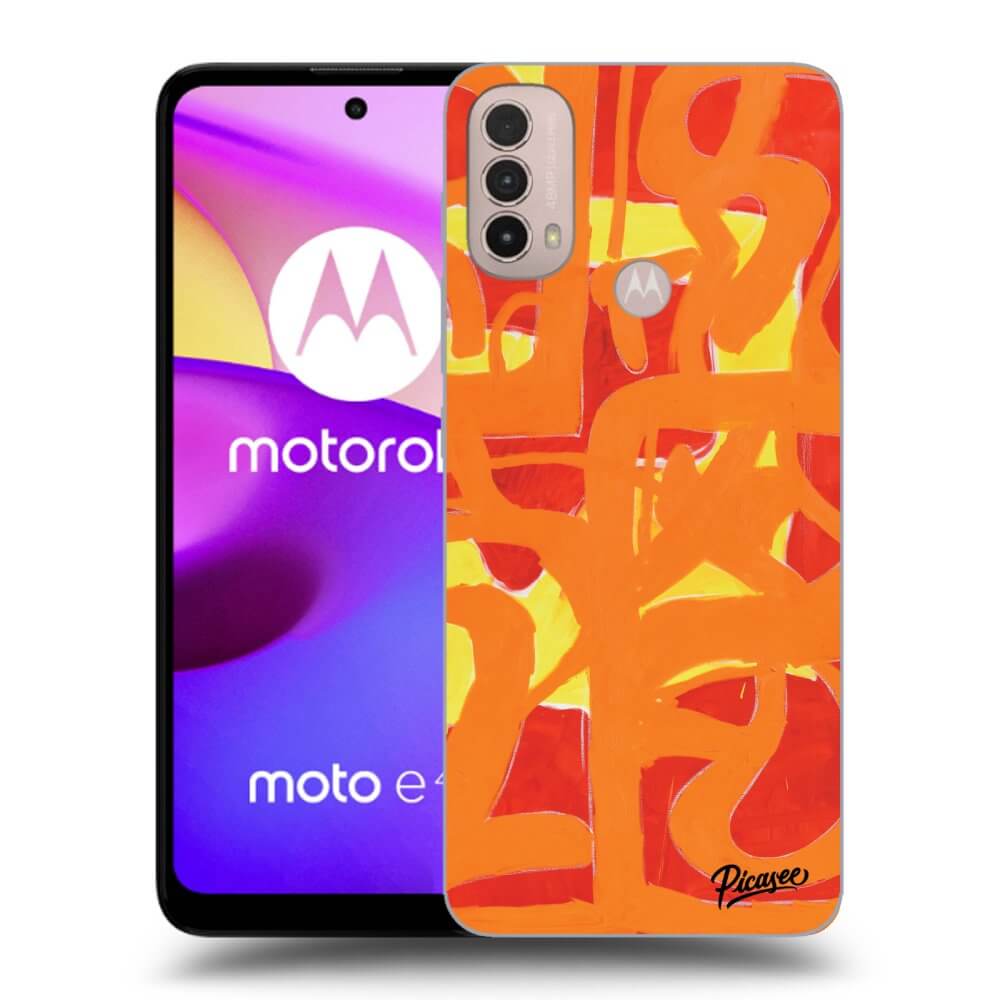 Silikonový černý Obal Pro Motorola Moto E40 - SPZM 1