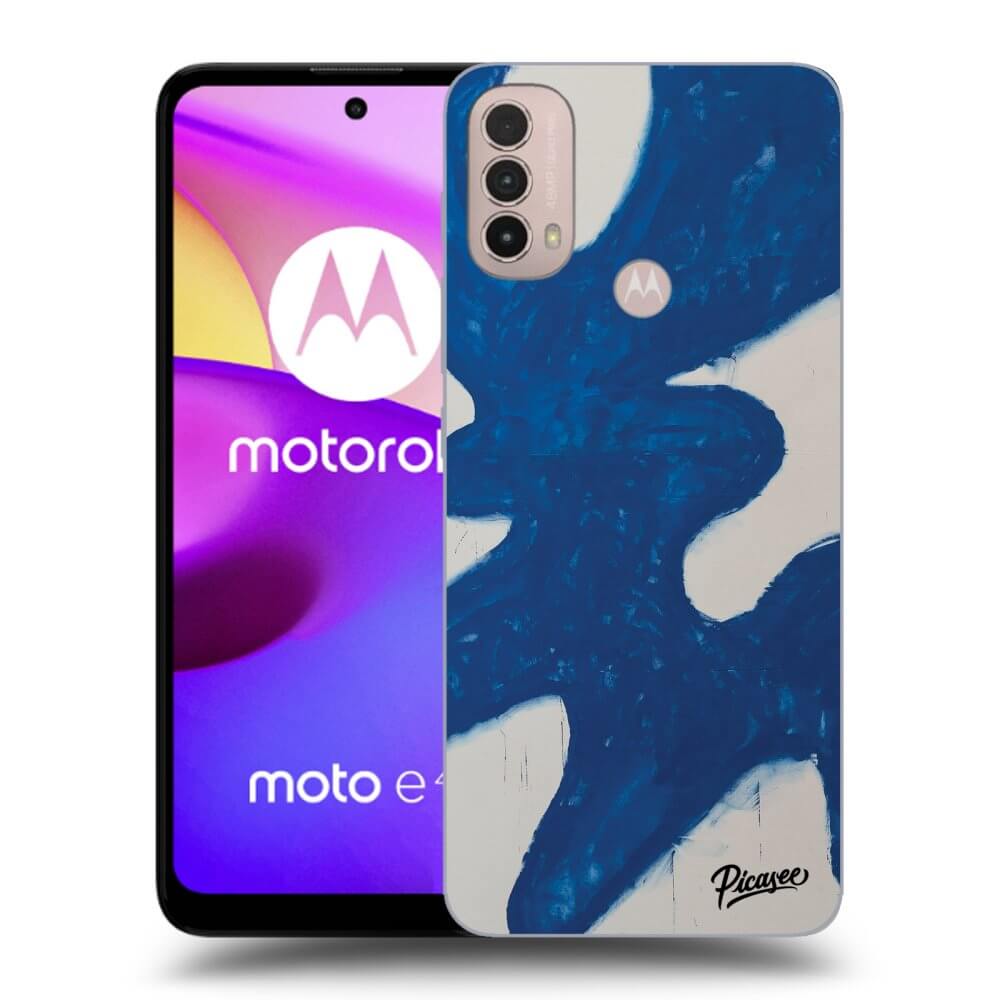 Silikonový černý Obal Pro Motorola Moto E40 - Untitled