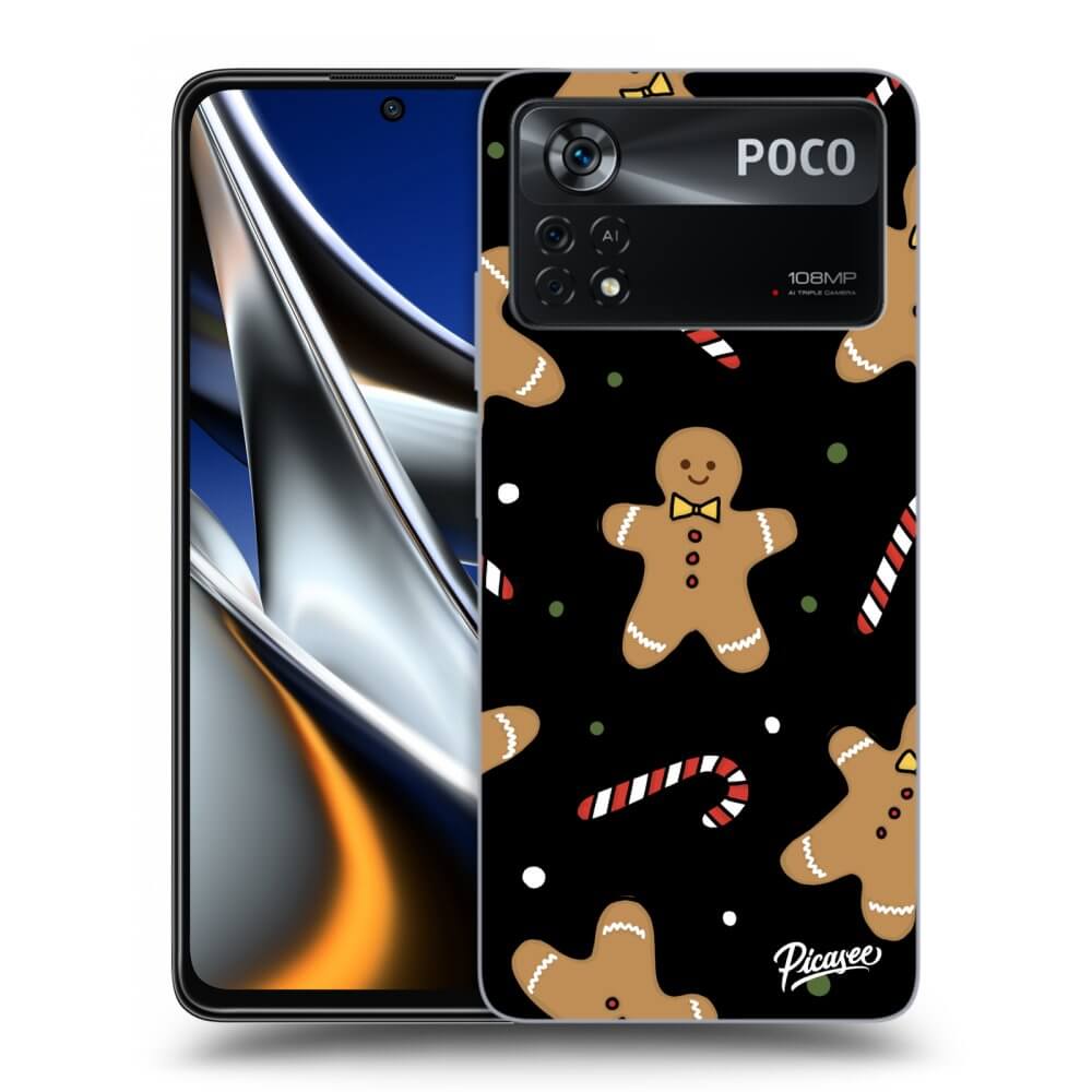 Silikonový černý Obal Pro Xiaomi Poco M4 Pro - Gingerbread