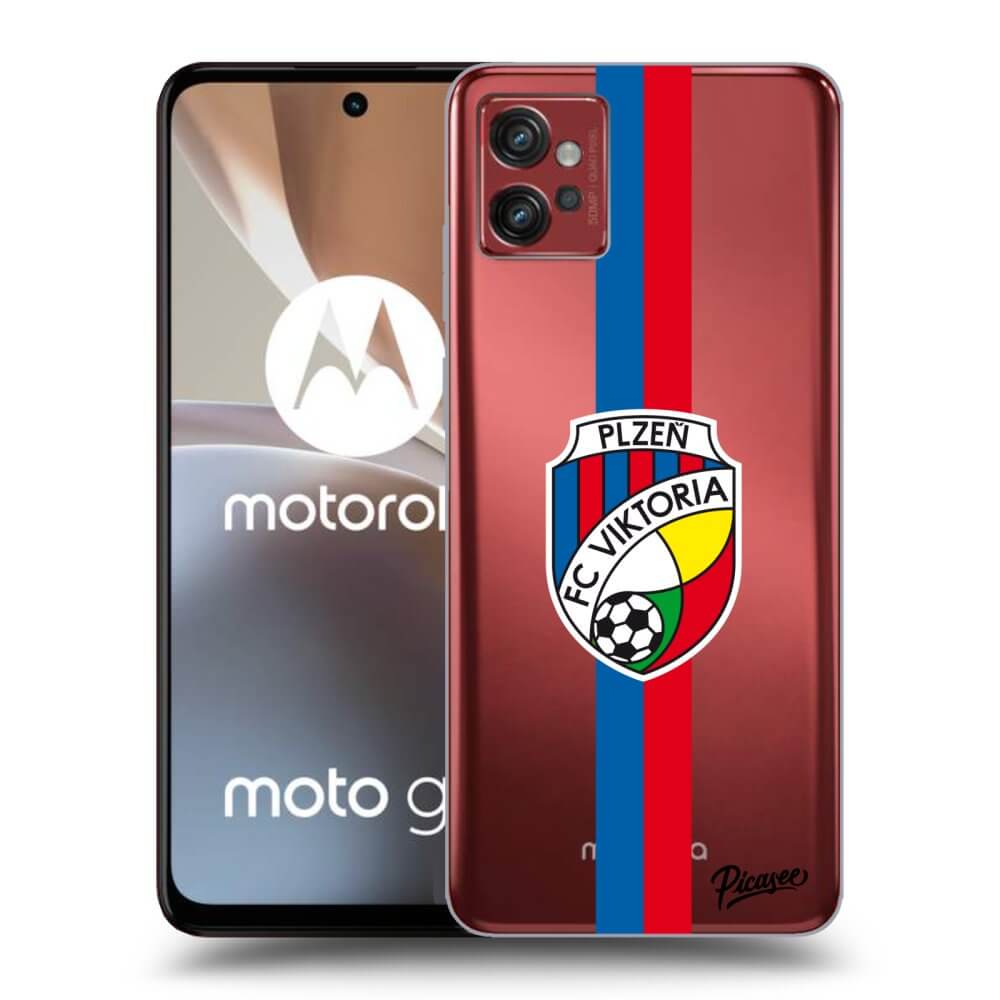 Silikonový Průhledný Obal Pro Motorola Moto G32 - FC Viktoria Plzeň H