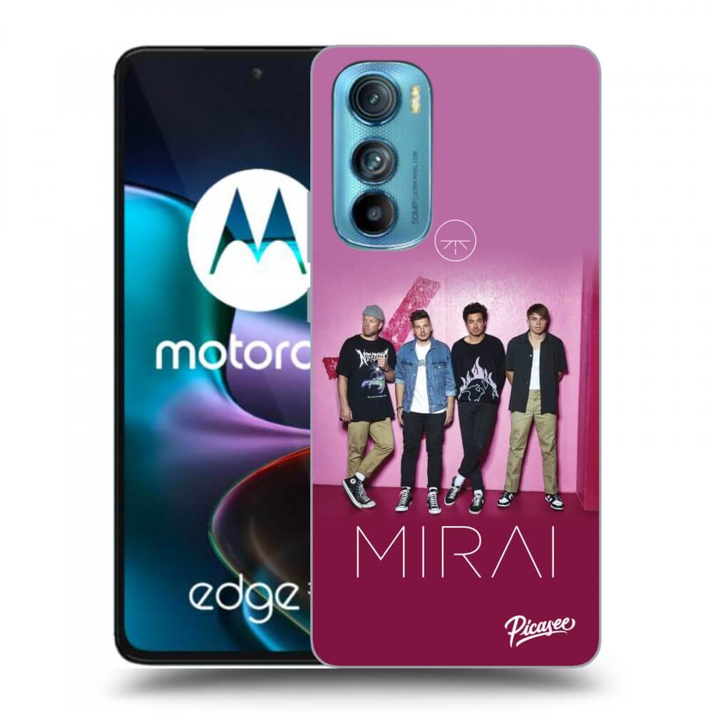 Silikonový černý Obal Pro Motorola Edge 30 - Mirai - Pink