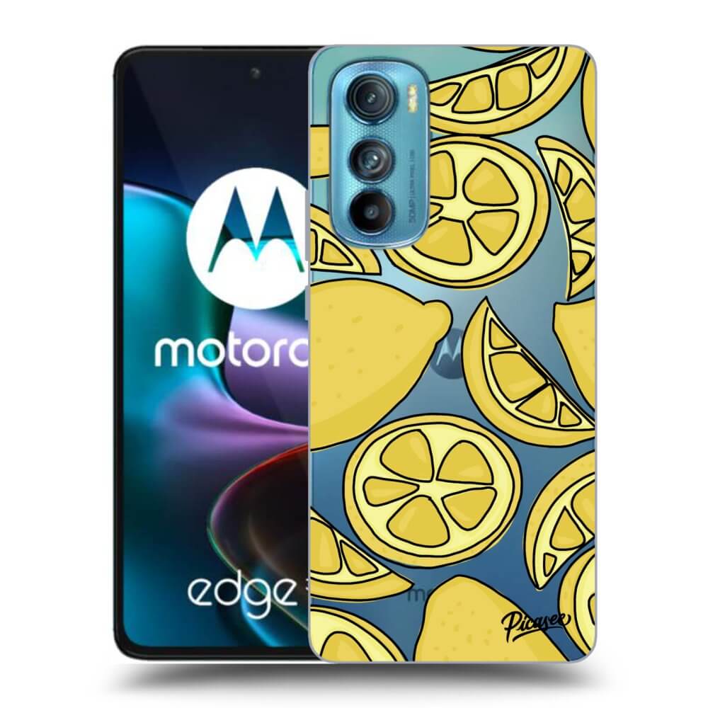 Silikonový Průhledný Obal Pro Motorola Edge 30 - Lemon