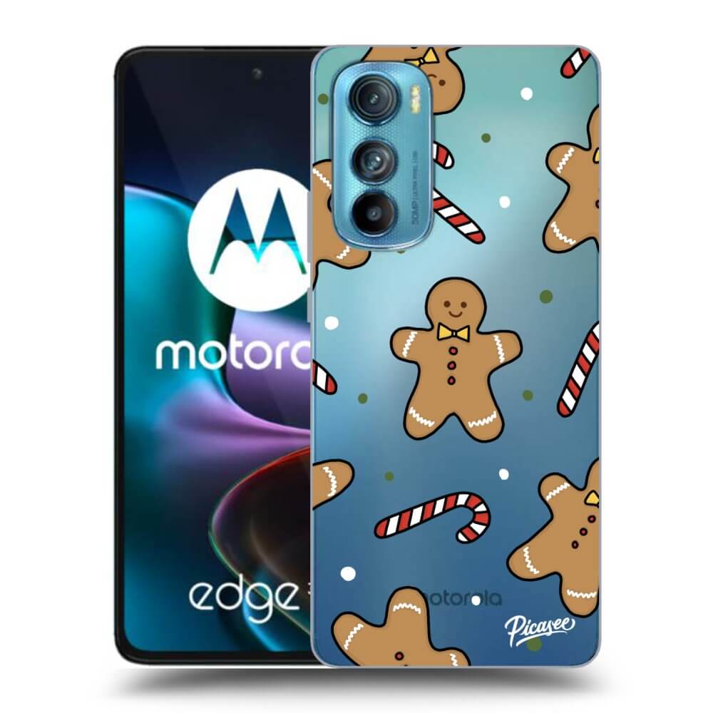 Silikonový Průhledný Obal Pro Motorola Edge 30 - Gingerbread