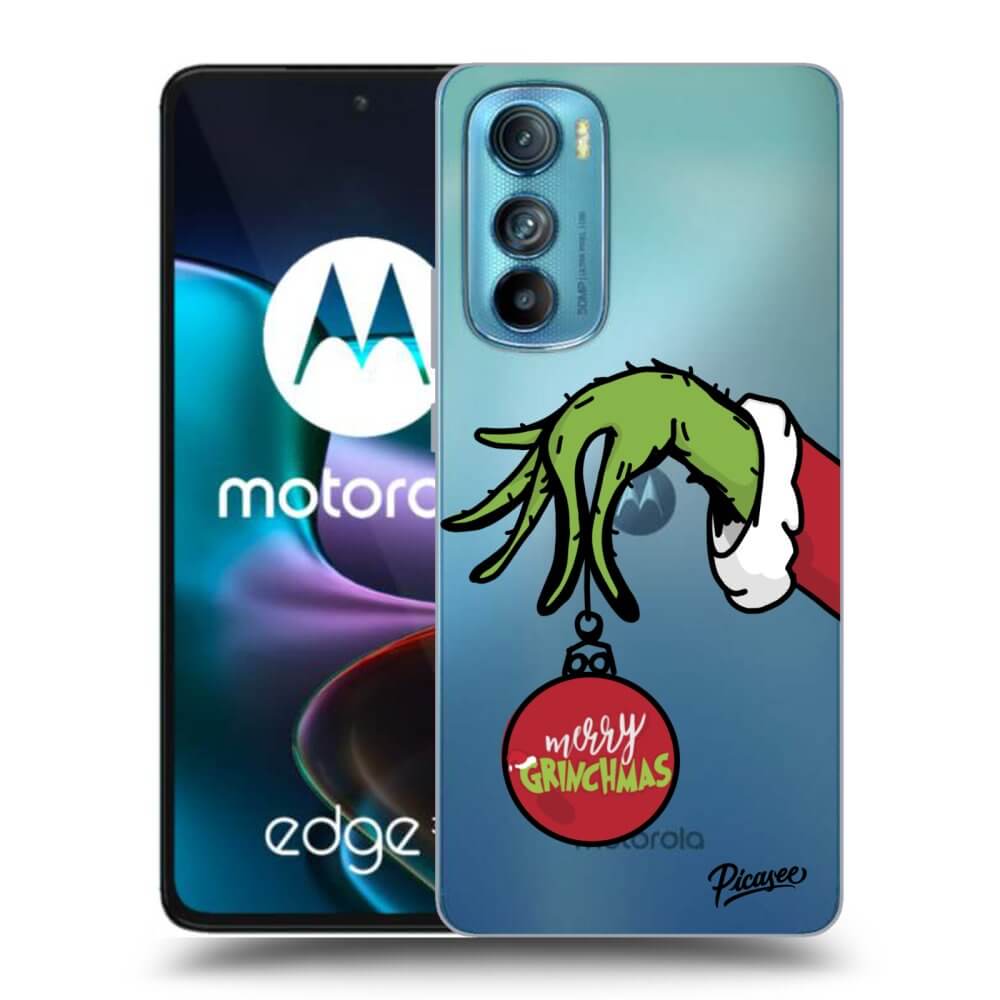 Silikonový Průhledný Obal Pro Motorola Edge 30 - Grinch