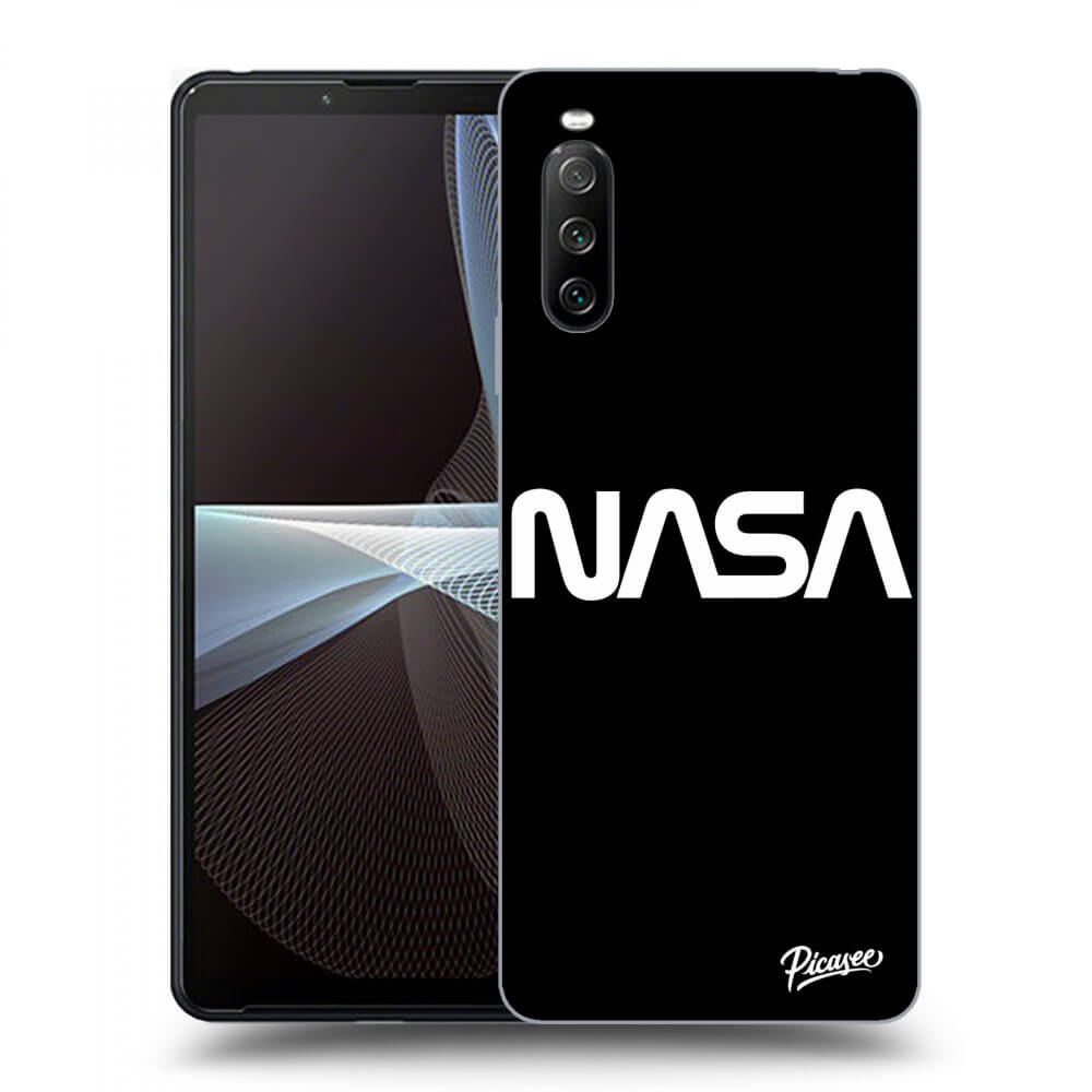 Silikonový černý Obal Pro Sony Xperia 10 III - NASA Basic