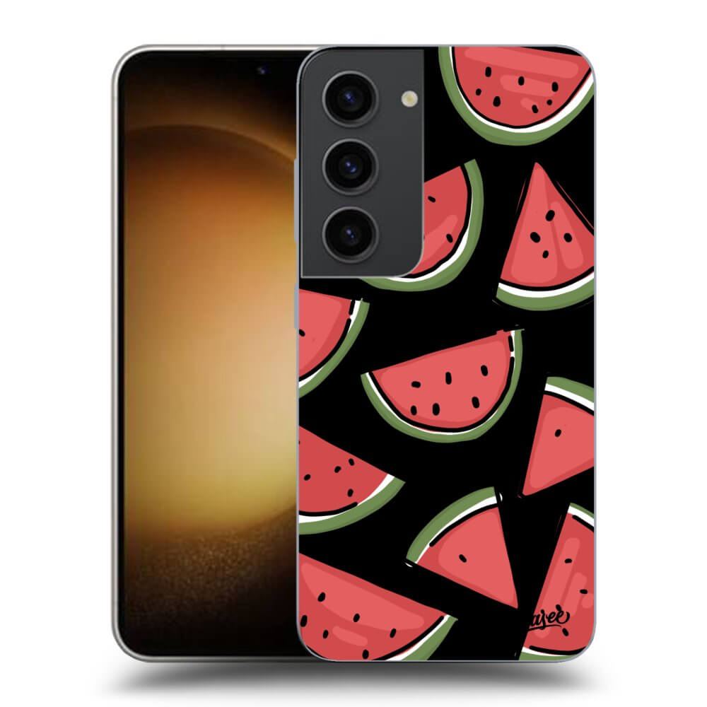 Silikonový černý Obal Pro Samsung Galaxy S23 5G - Melone