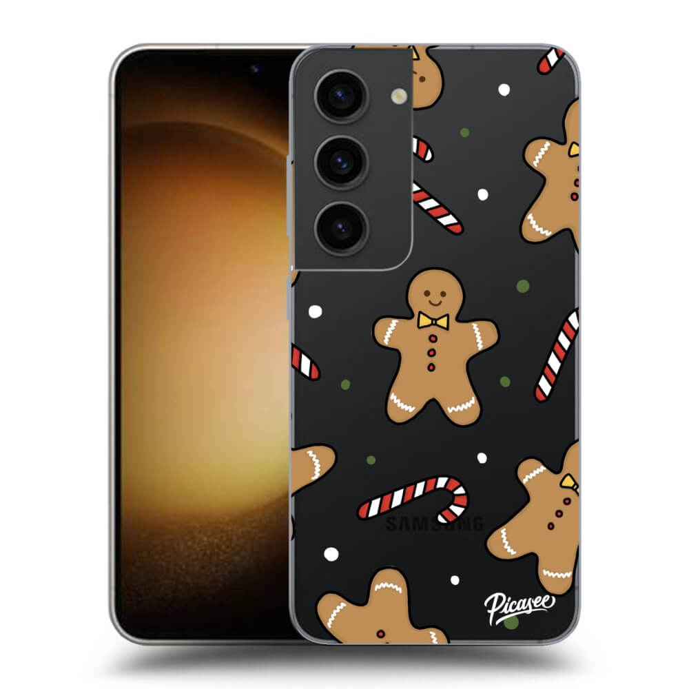 Silikonový Průhledný Obal Pro Samsung Galaxy S23 5G - Gingerbread