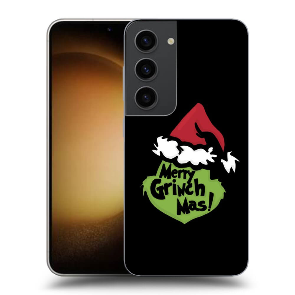 Silikonový černý Obal Pro Samsung Galaxy S23 5G - Grinch 2