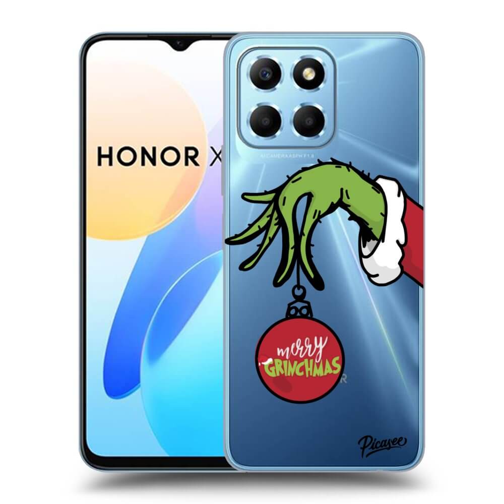 Silikonový Průhledný Obal Pro Honor X8 5G - Grinch