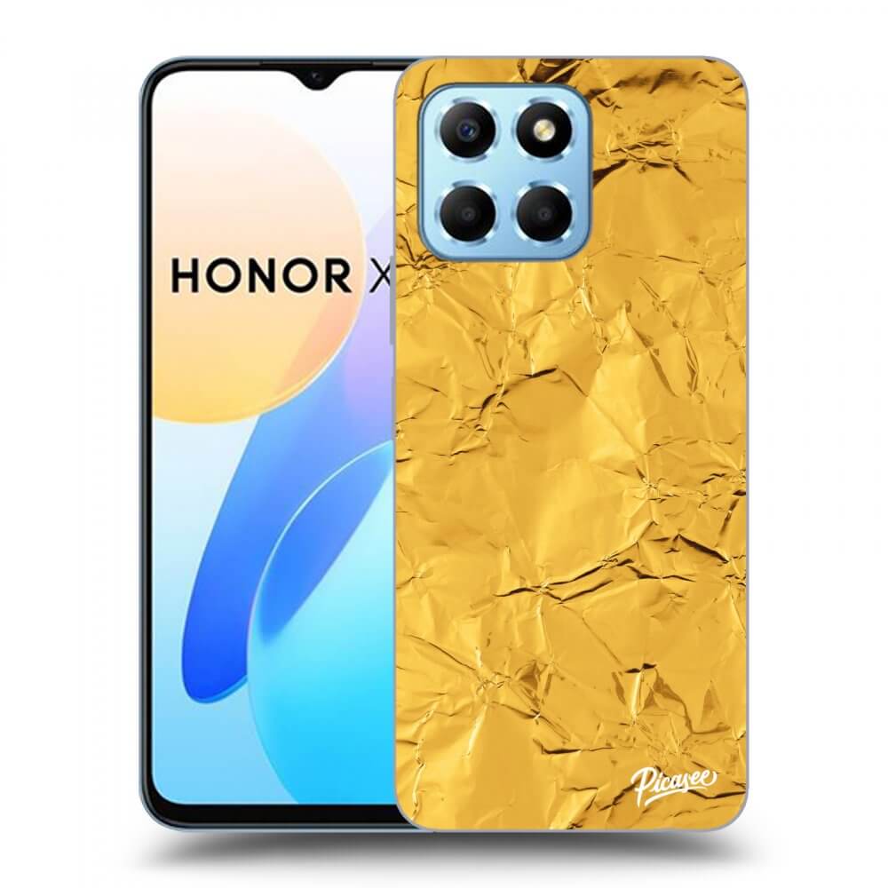 Silikonový černý Obal Pro Honor X6 - Gold