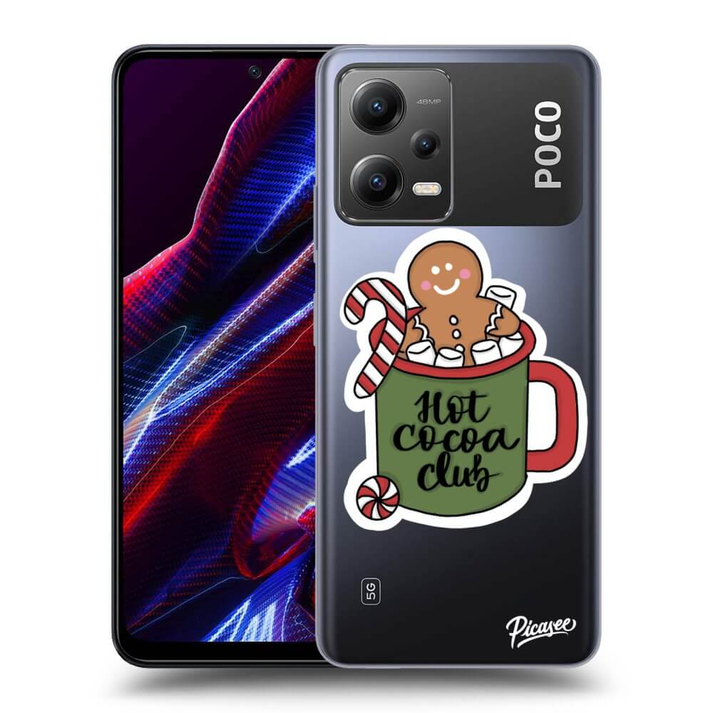 Silikonový Průhledný Obal Pro Xiaomi Poco X5 - Hot Cocoa Club