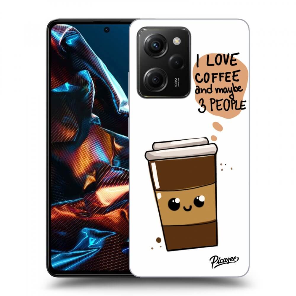 Silikonový Průhledný Obal Pro Xiaomi Poco X5 Pro - Cute Coffee