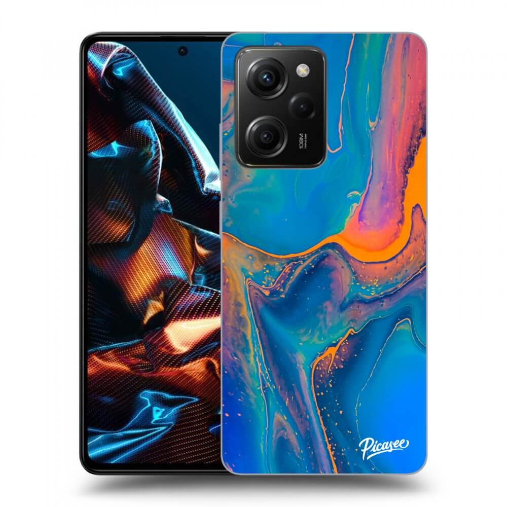 Silikonový Průhledný Obal Pro Xiaomi Poco X5 Pro - Rainbow