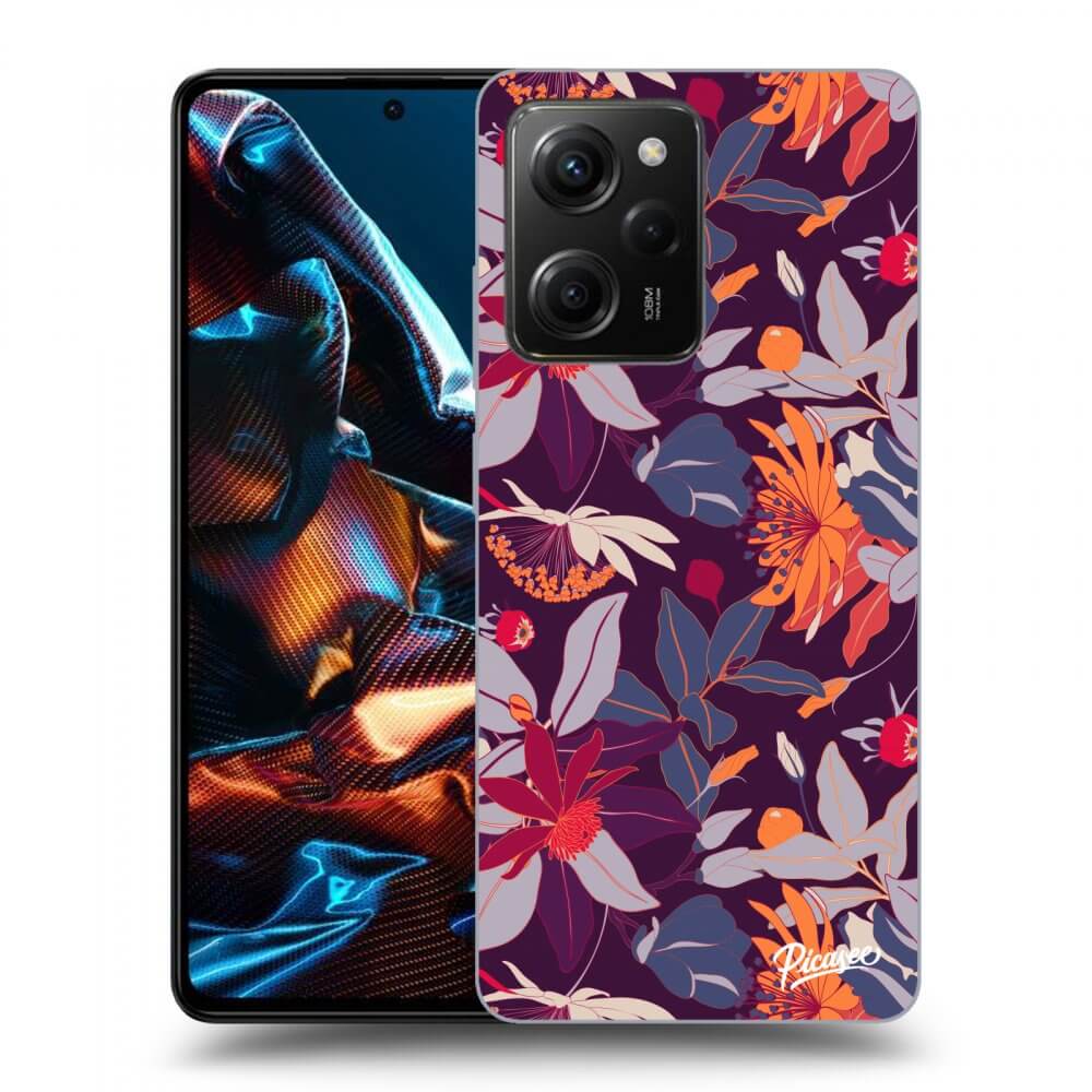 ULTIMATE CASE Pro Xiaomi Poco X5 Pro - Purple Leaf