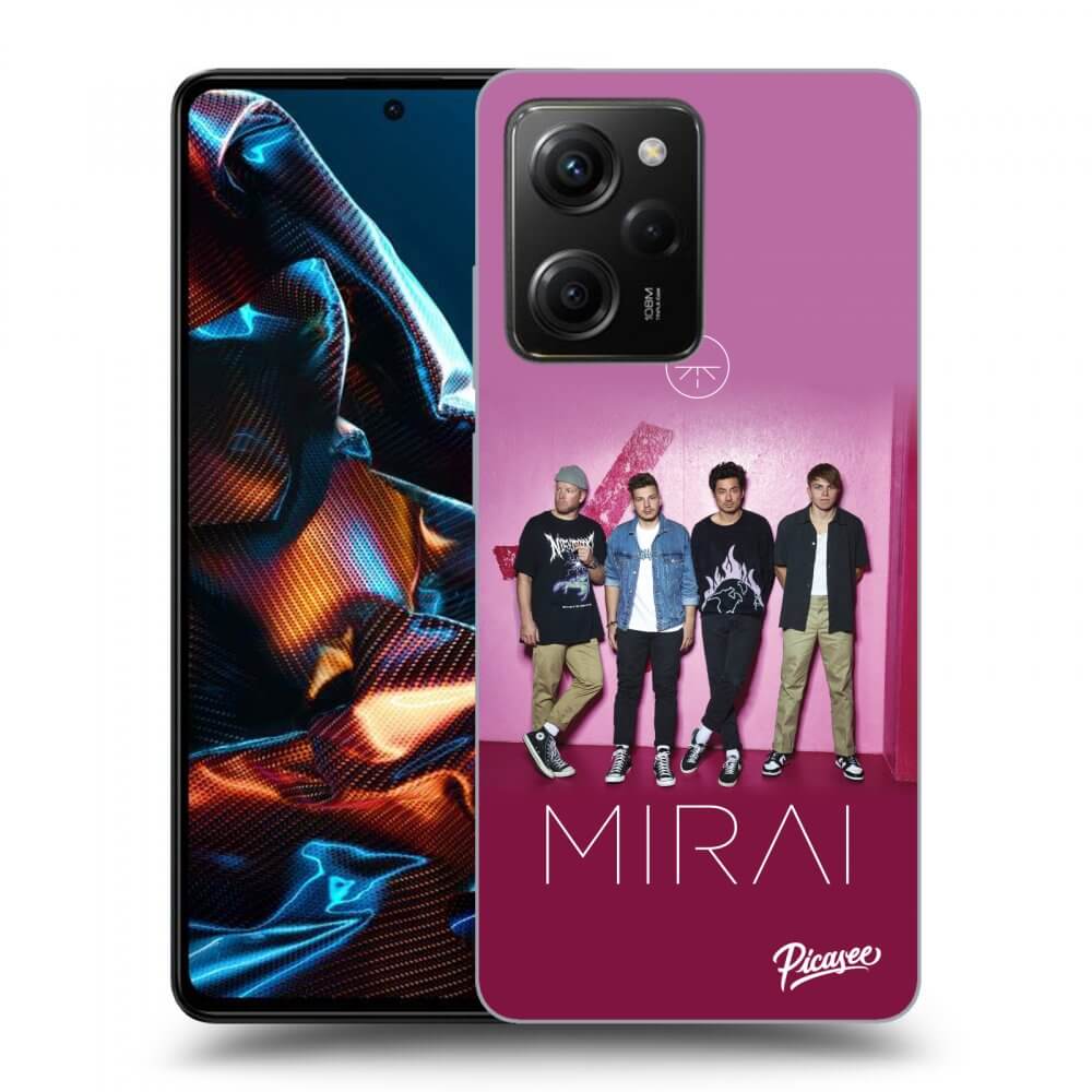 Silikonový černý Obal Pro Xiaomi Poco X5 Pro - Mirai - Pink