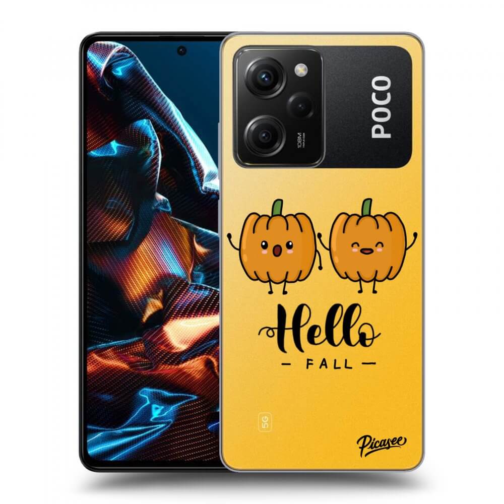 Silikonový Průhledný Obal Pro Xiaomi Poco X5 Pro - Hallo Fall