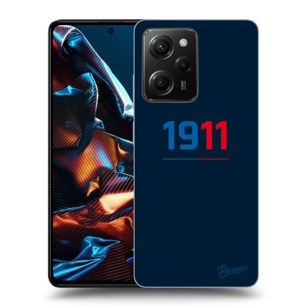 Silikonový černý Obal Pro Xiaomi Poco X5 Pro - FC Viktoria Plzeň D